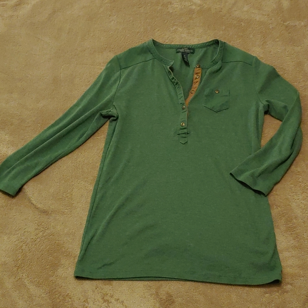 Ralph Lauren olive mid sleeve